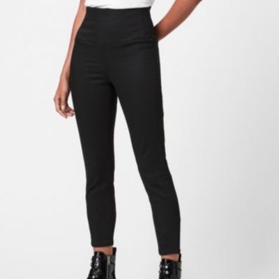 AllSaints Cora Zip Denim Leggings